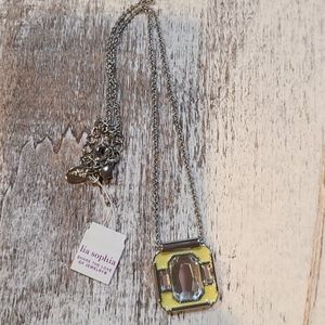 3/$18 Lia Sophia Portal Necklace Lot 345